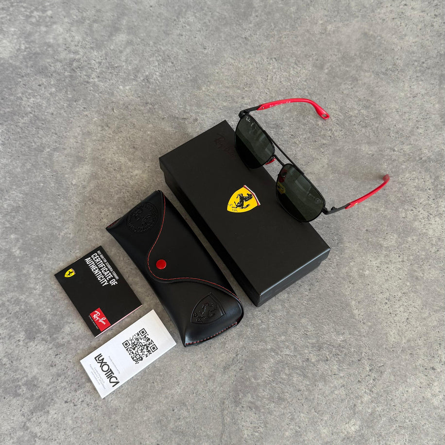 „Мъжки“ слънчеви очила Rayban x Ferrari