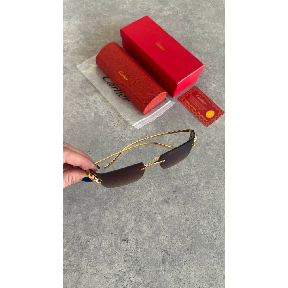 Очила Cartier "Кафяви"