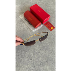 Очила Cartier "Кафяви"